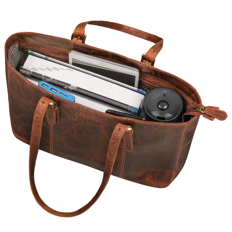 "Rosalind" Damen Leder Handtasche Mittelgroß