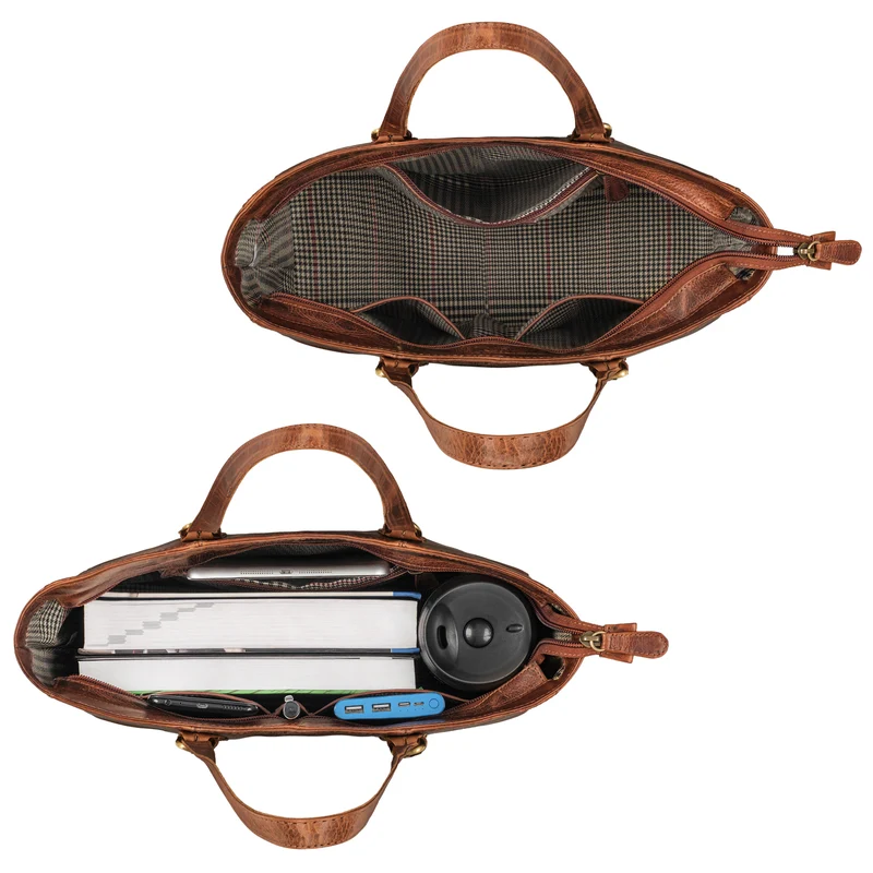 "Rosalind" Damen Leder Handtasche Mittelgroß
