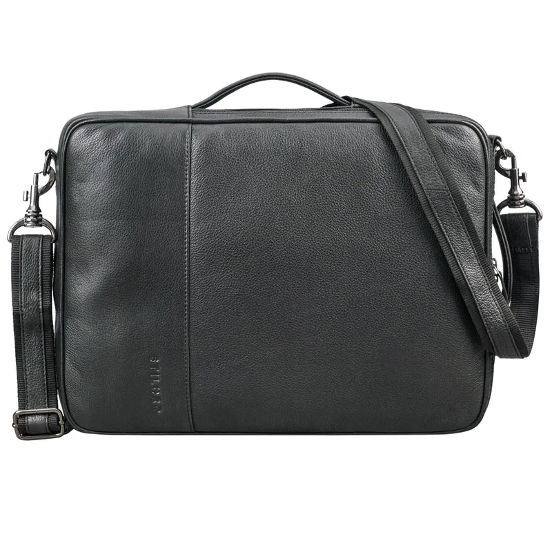 "Dash" Praktischer 2 in 1 Rucksack Leder XL Aktentasche 15 - 16 Unisex