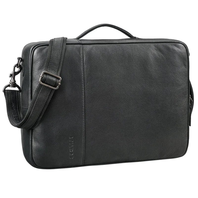 "Dash" Praktischer 2 in 1 Rucksack Leder XL Aktentasche 15 - 16 Unisex