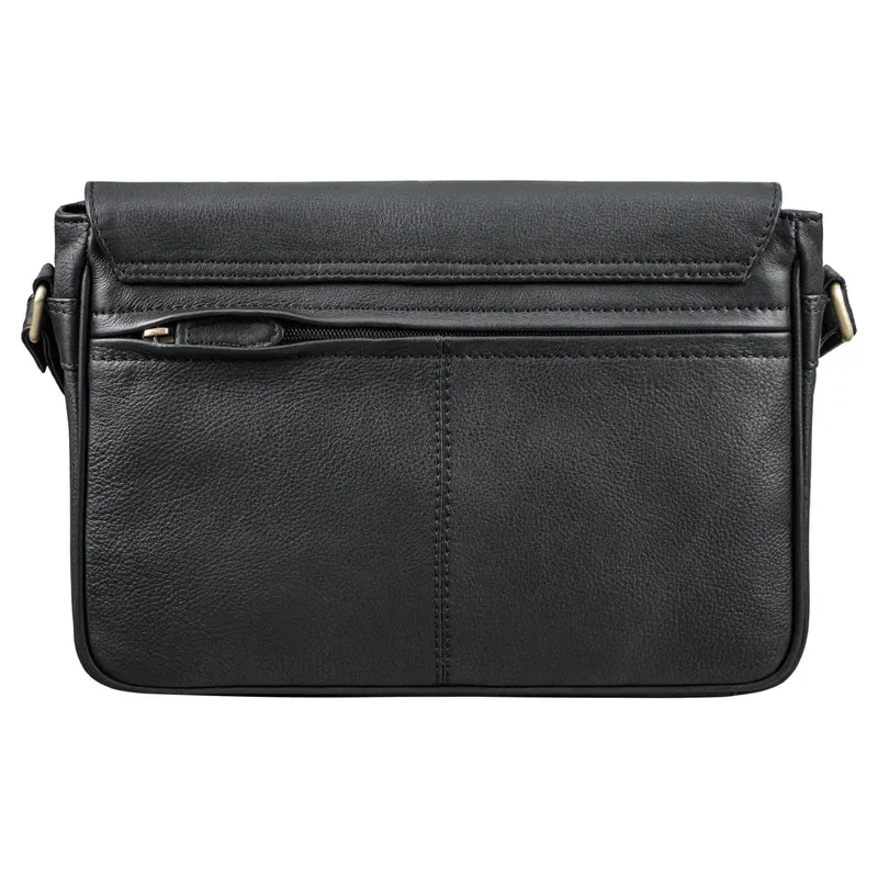 "Ruth" Klassische Damen Handtasche zum Umhängen aus Leder klein