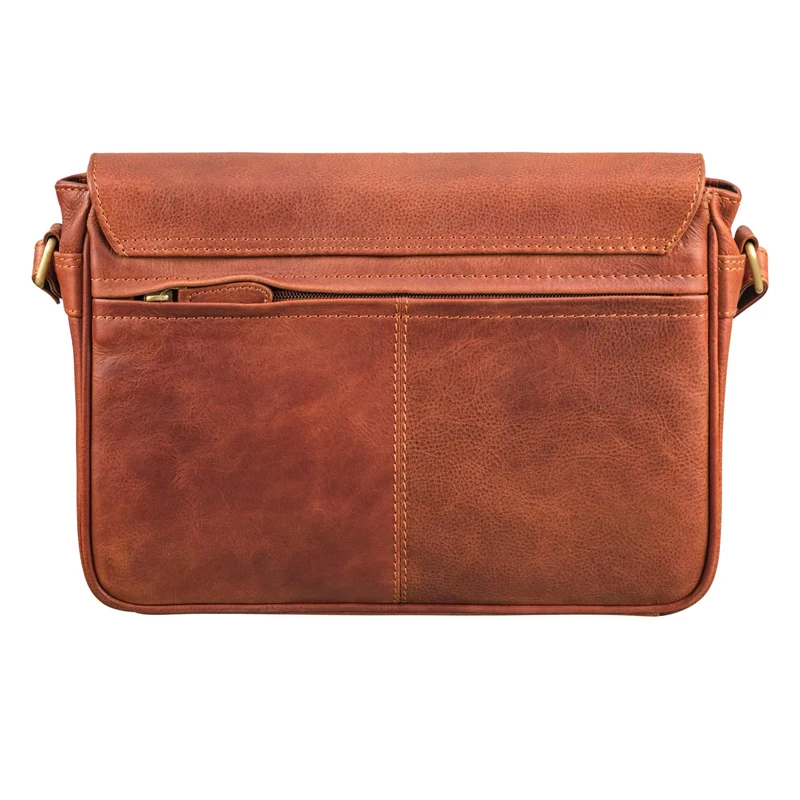 "Ruth" Klassische Damen Handtasche zum Umhängen aus Leder klein