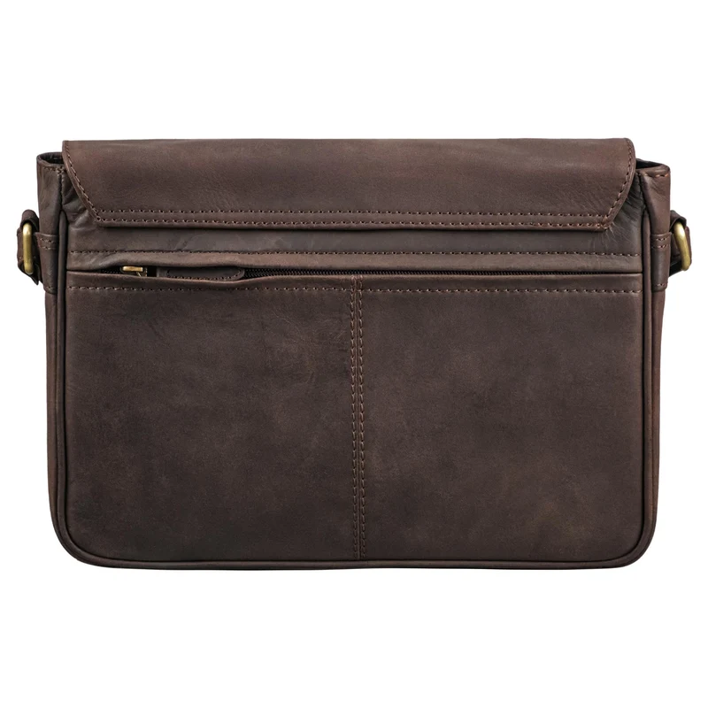 "Ruth" Klassische Damen Handtasche zum Umhängen aus Leder klein