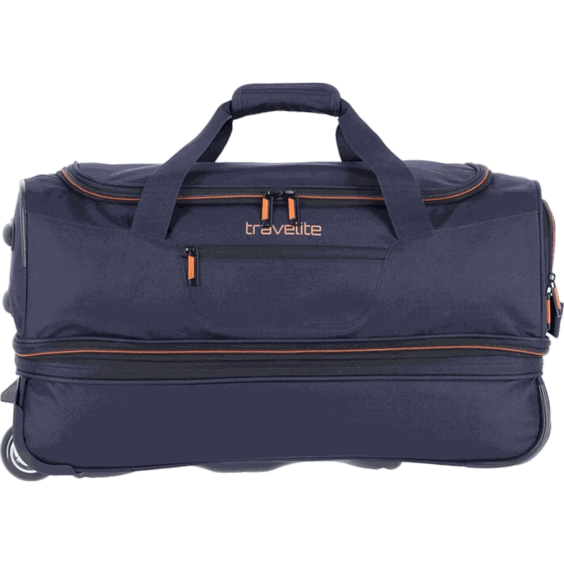 Travelite Basics Rollenreisetasche 55 cm -Marine