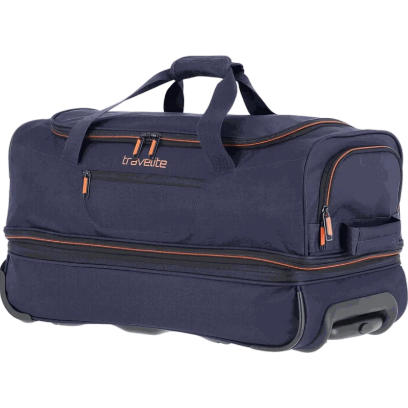 Travelite Basics Rollenreisetasche 55 cm -Marine
