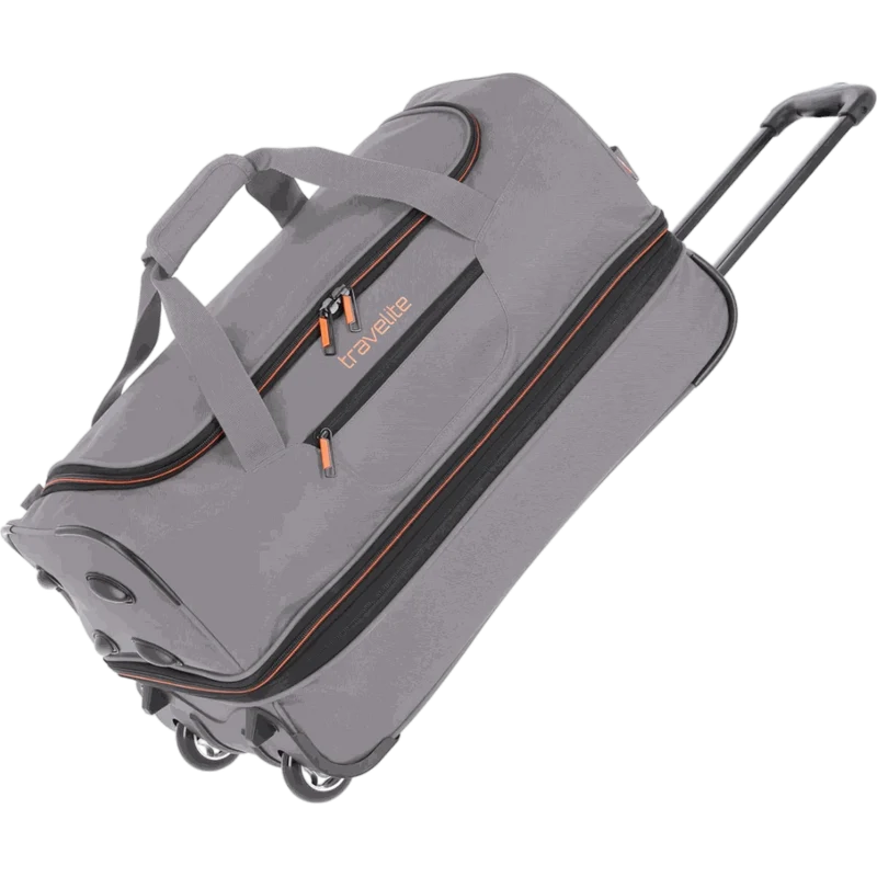 Travelite Basics Rollenreisetasche 55 cm -Grau