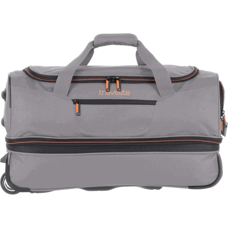 Travelite Basics Rollenreisetasche 55 cm -Grau