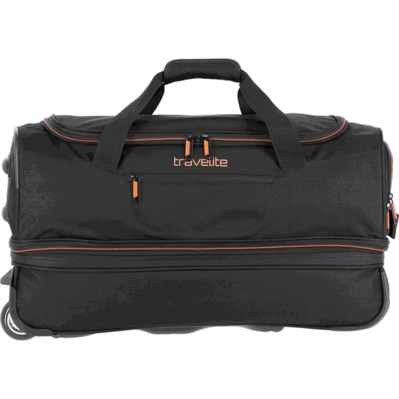 Travelite Basics Rollenreisetasche 55 cm -Schwarz