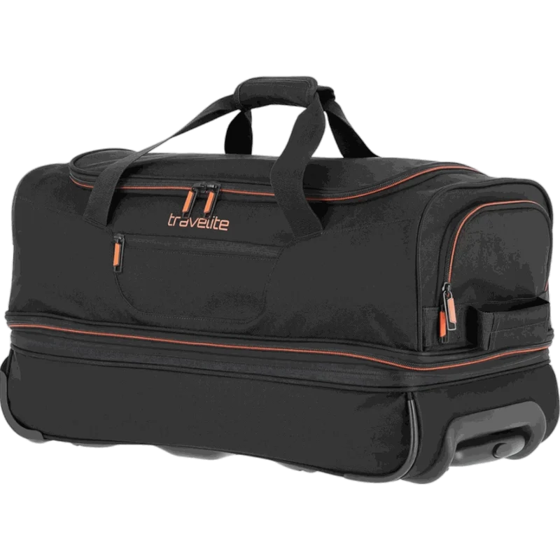 Travelite Basics Rollenreisetasche 55 cm -Schwarz