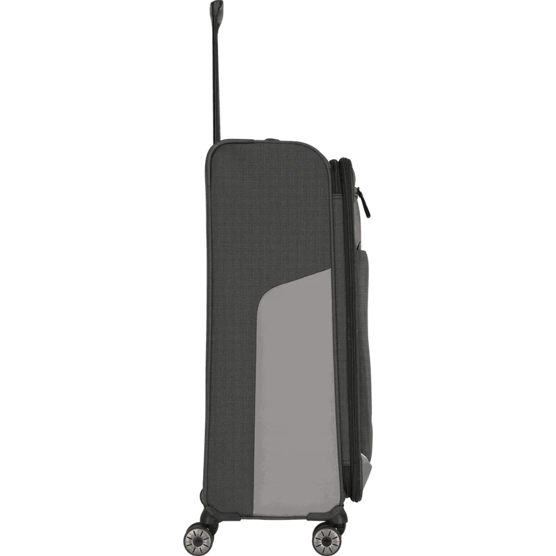 Travelite Viia 4-Rollen-Trolley L 77 cm -Schiefer