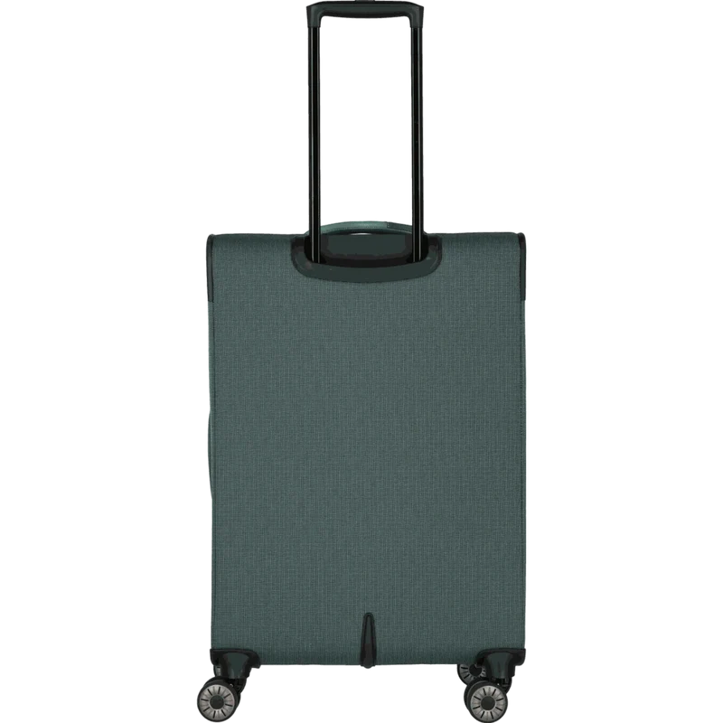 Travelite Viia 4-Rollen-Trolley M 67 cm -Eukalyptus