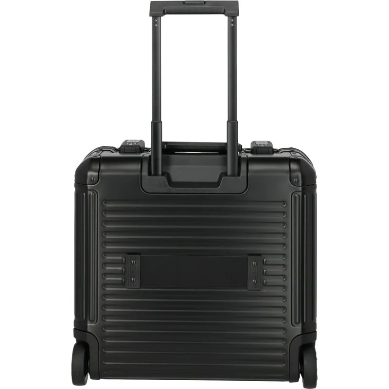 Travelite Next Business-Trolley aus Aluminium 45 cm -Schwarz