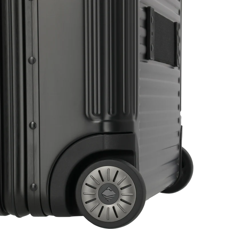 Travelite Next Business-Trolley aus Aluminium 45 cm -Schwarz