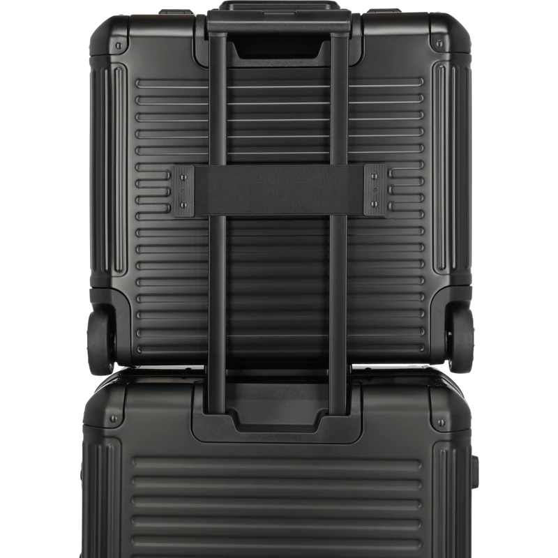 Travelite Next Business-Trolley aus Aluminium 45 cm -Schwarz