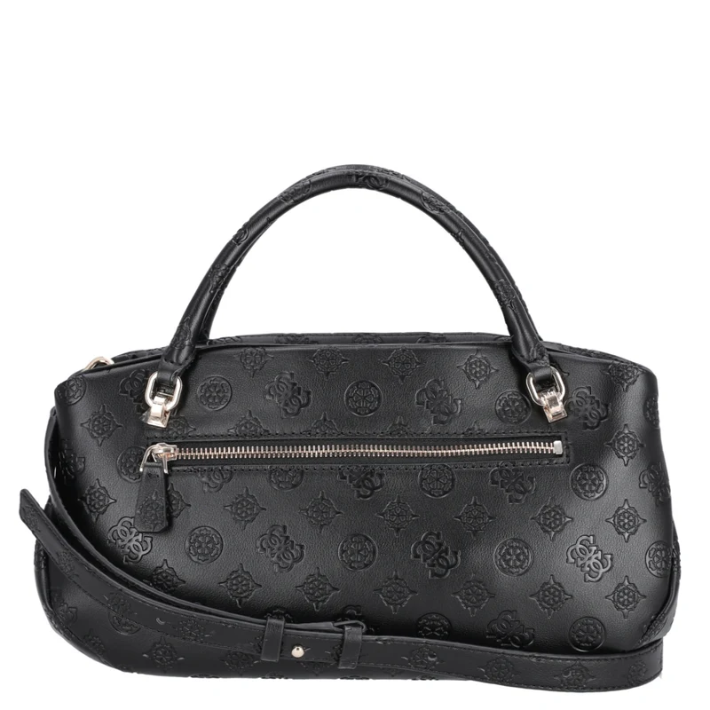 Guess Carmella 3 Comp Satchel - Henkeltasche 30 cm (black logo)