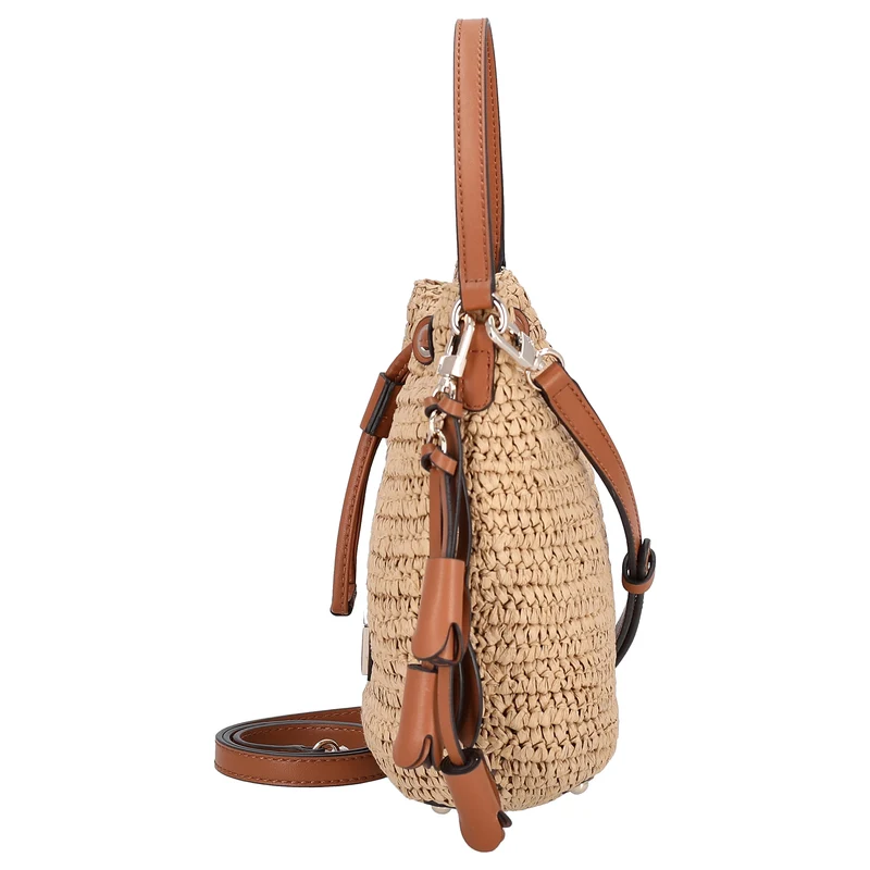Guess Ofelia Bucket - Beuteltasche 22 cm (natural/cognac)