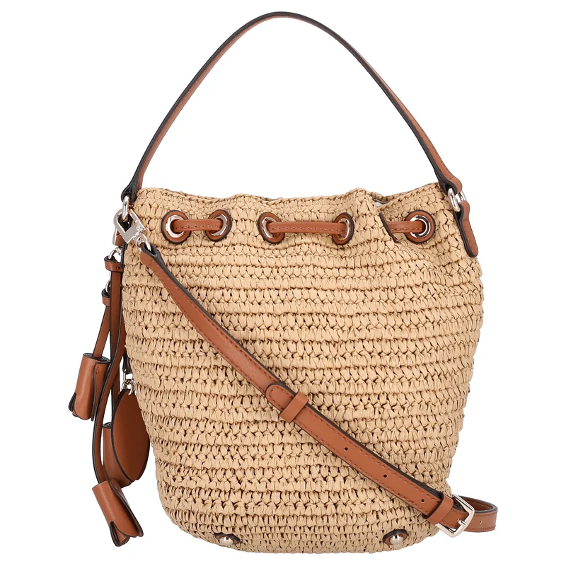 Guess Ofelia Bucket - Beuteltasche 22 cm (natural/cognac)
