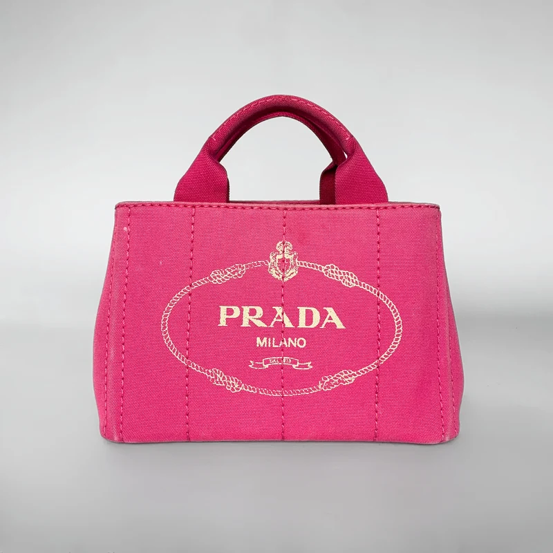 Prada Canapa Tote Klein Canvas