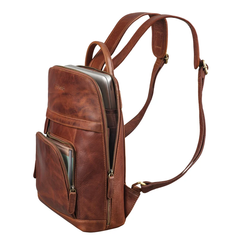 "Jolanda" Eleganter Rucksack Damen Leder Klein