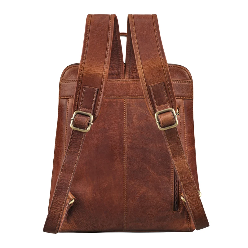 "Jolanda" Eleganter Rucksack Damen Leder Klein