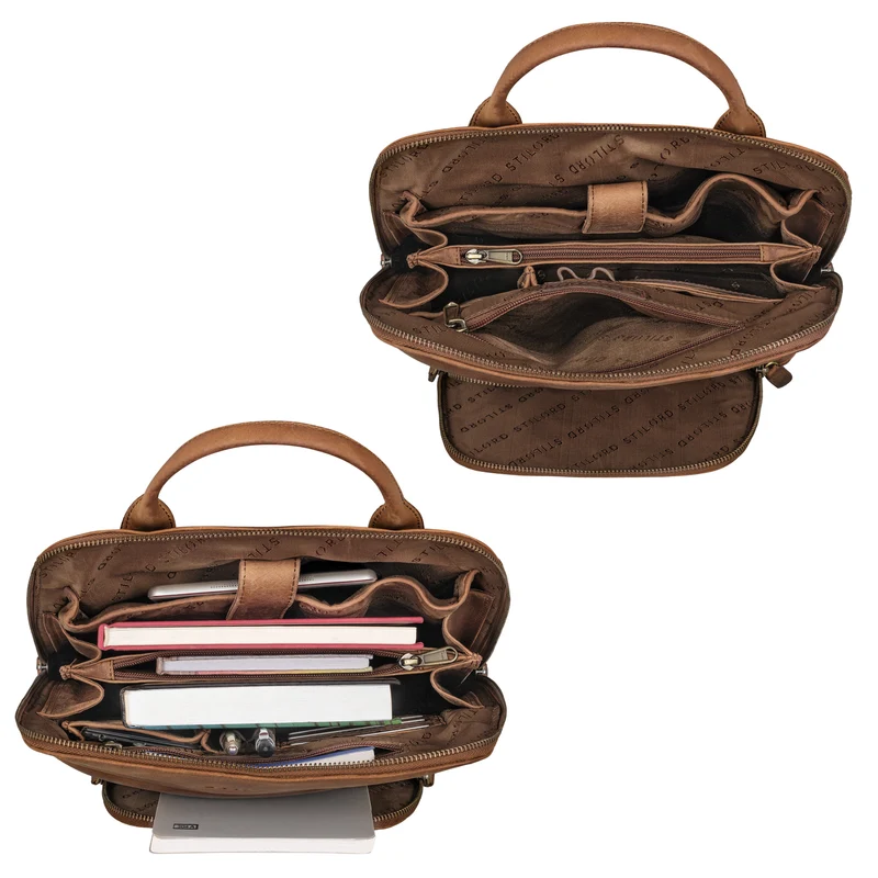 "Jolanda" Eleganter Rucksack Damen Leder Klein