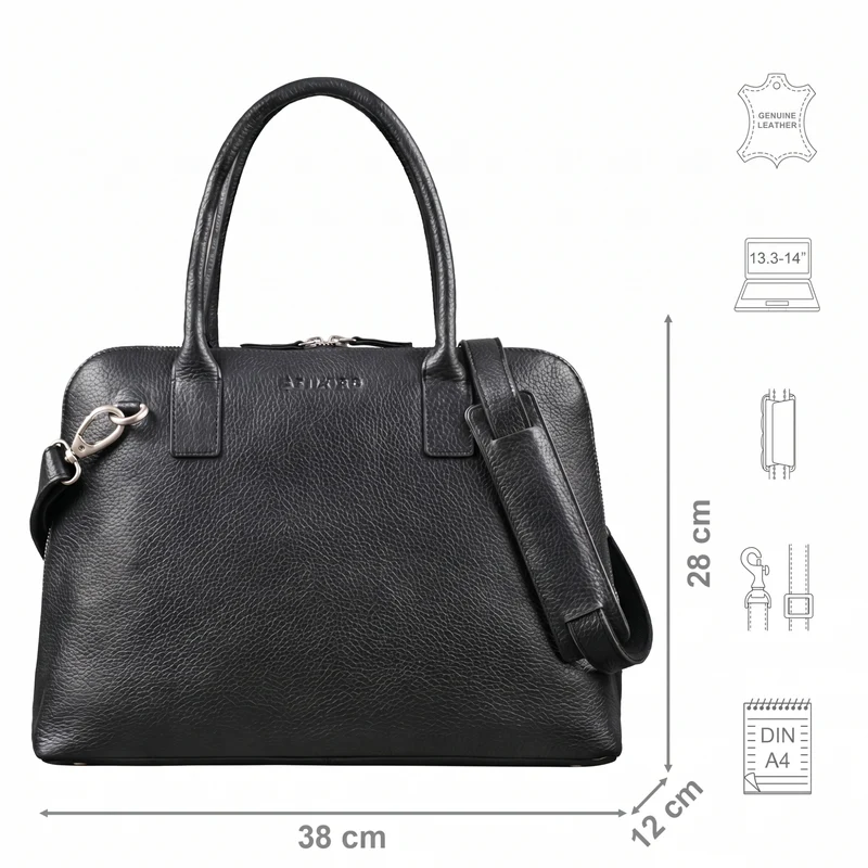 "Cassia" Leder Business Tasche Damen