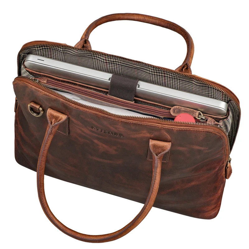 "Cassia" Leder Business Tasche Damen