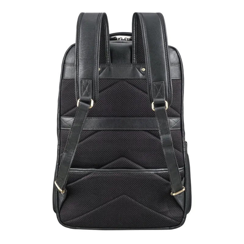 "Maxim" Premium XL Business Rucksack Leder mit Laptopfach 17 - 19 Zoll