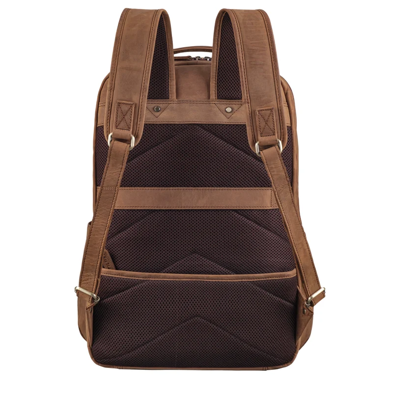 "Maxim" Premium XL Business Rucksack Leder mit Laptopfach 17 - 19 Zoll