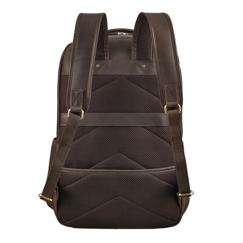 "Maxim" Premium XL Business Rucksack Leder mit Laptopfach 17 - 19 Zoll