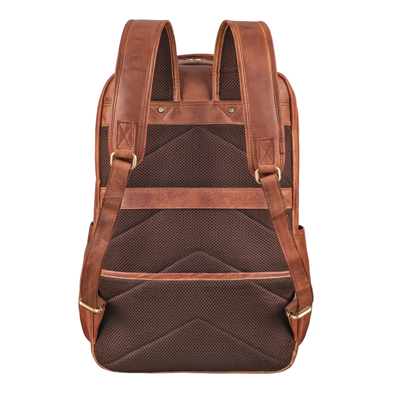 "Maxim" Premium XL Business Rucksack Leder mit Laptopfach 17 - 19 Zoll
