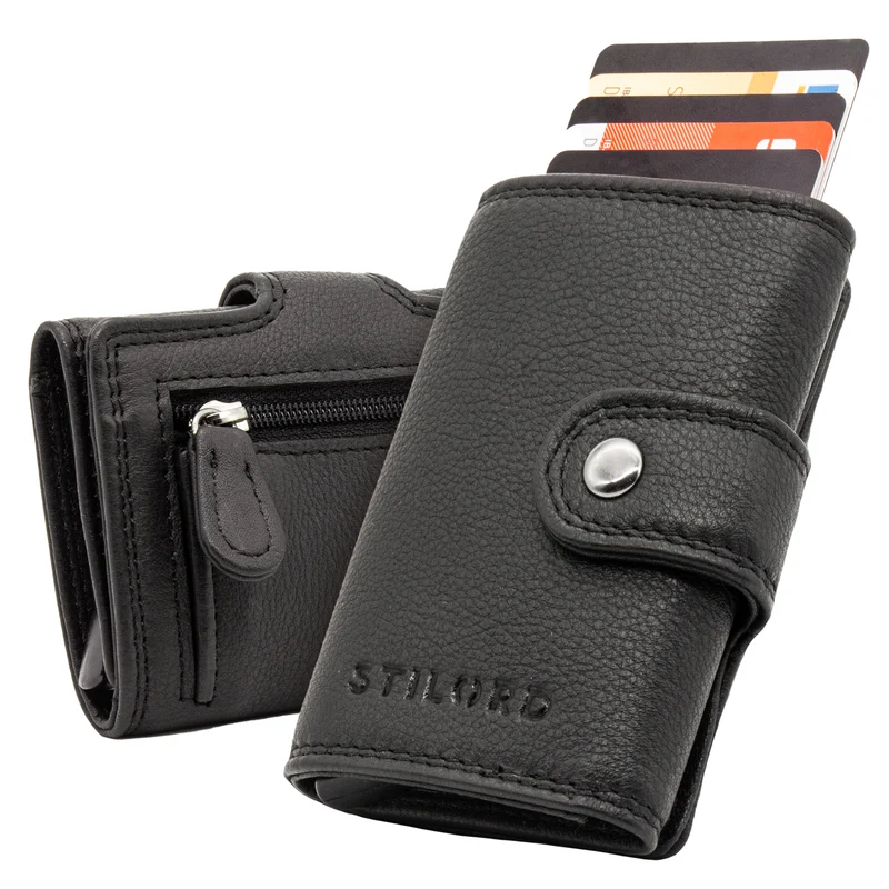 "Duke" Kreditkartenetui RFID Schutz Leder