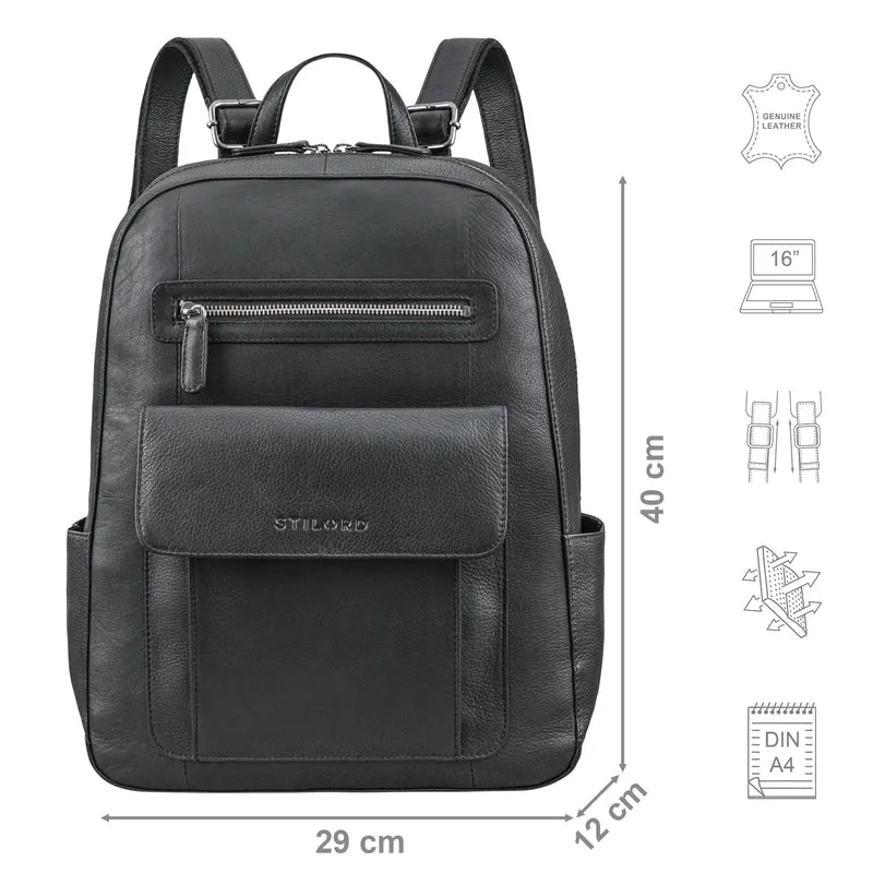 "Rae" Leder Business Rucksack Damen