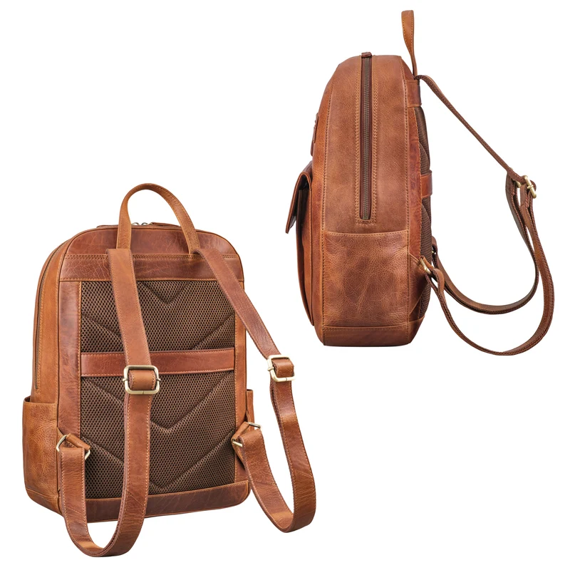 "Rae" Leder Business Rucksack Damen