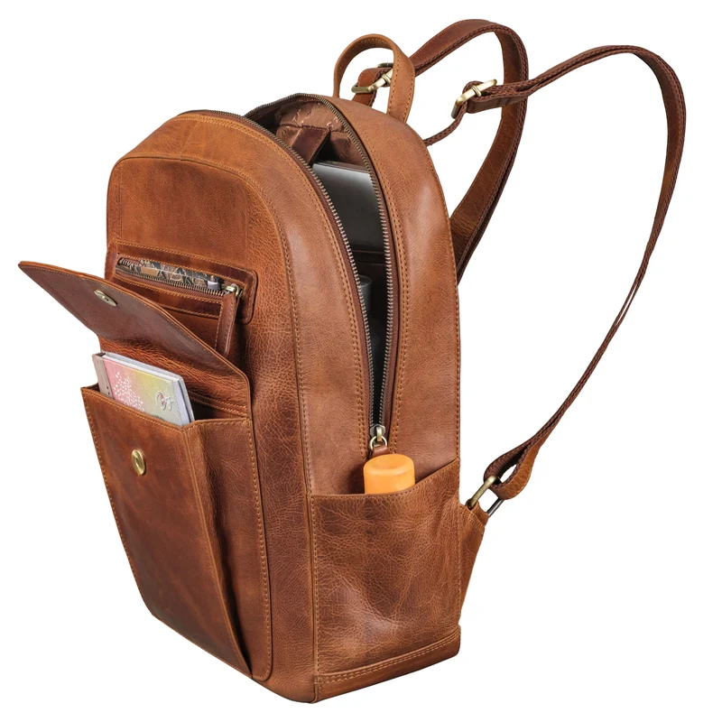 "Rae" Leder Business Rucksack Damen