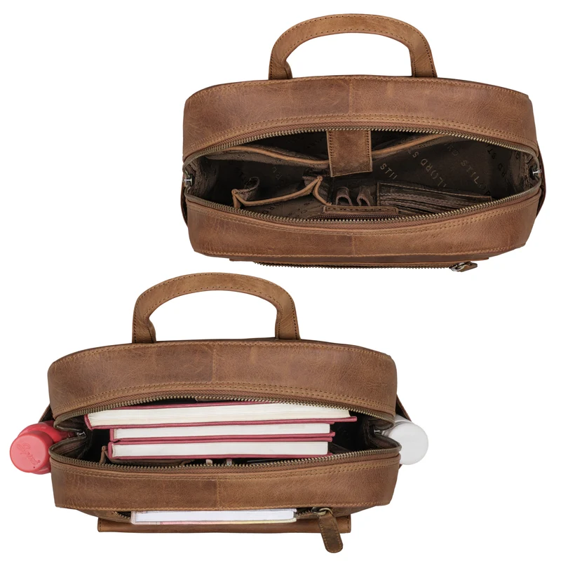 "Rae" Leder Business Rucksack Damen