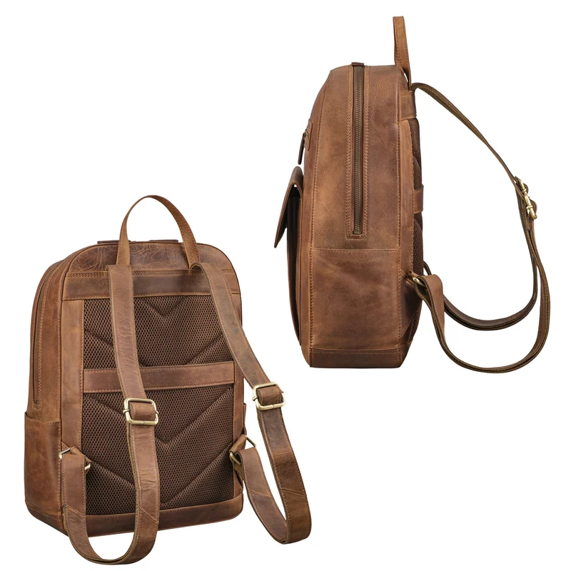 "Rae" Leder Business Rucksack Damen