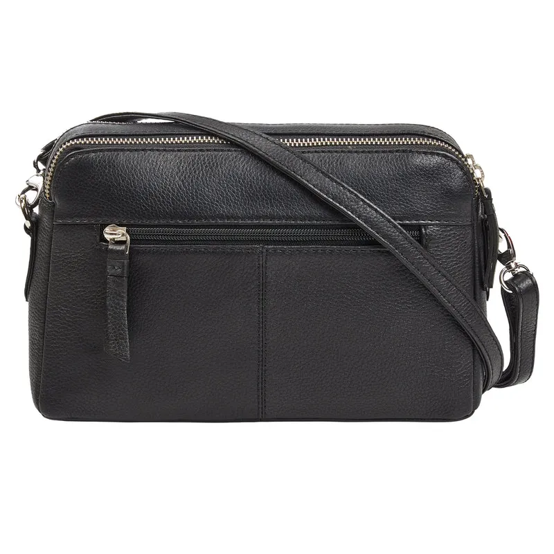 "Rosie" Vintage Umhängetasche Damen Leder Klein