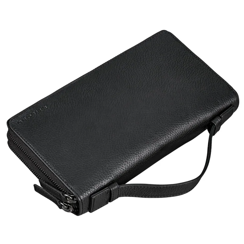 "Felicity" Große Geldbörse Herren Clutch Leder mit Handyfach