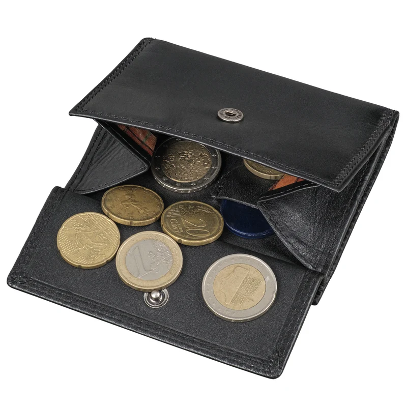 "Monew" Vintage Leder Geldbörse Klein mit RFID