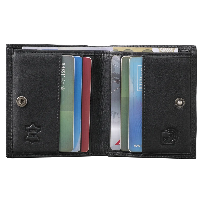 "Monew" Vintage Leder Geldbörse Klein mit RFID