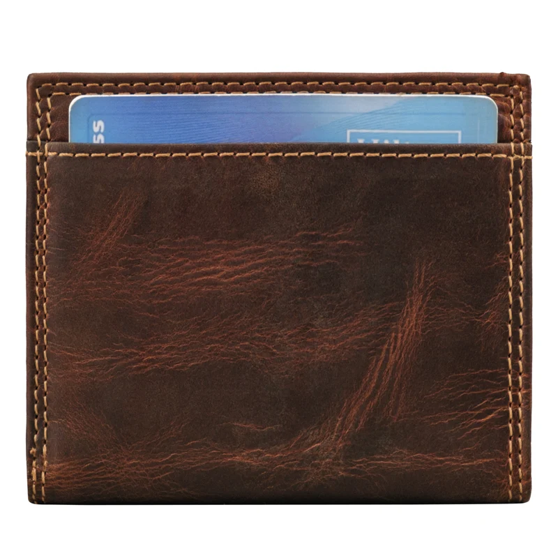 "Monew" Vintage Leder Geldbörse Klein mit RFID