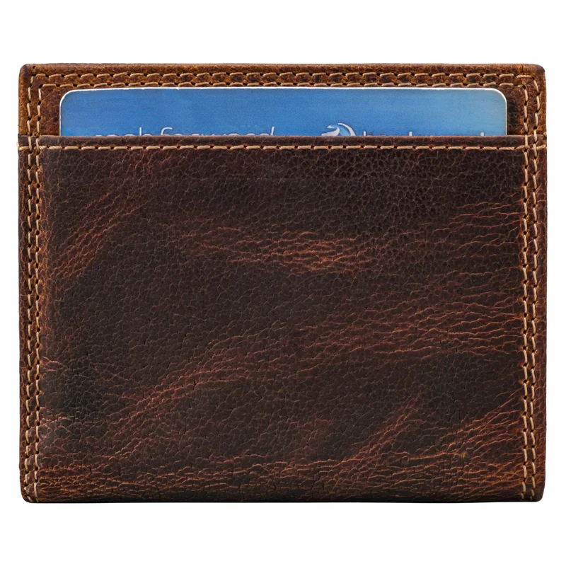 "Monew" Vintage Leder Geldbörse Klein mit RFID