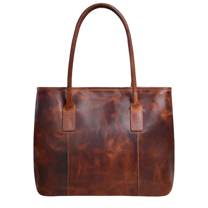 "Janita" Shopper Damen Groß Leder