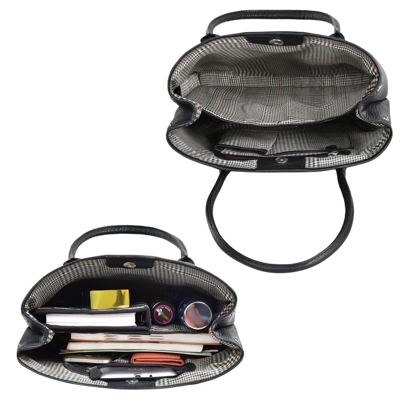 "Janita" Shopper Damen Groß Leder