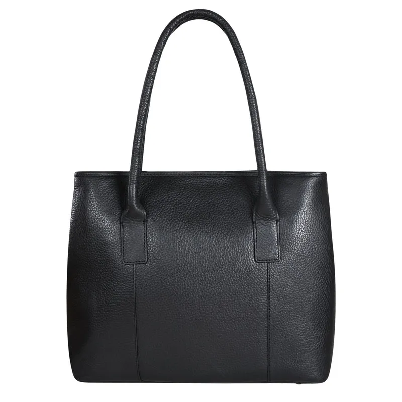 "Janita" Shopper Damen Groß Leder