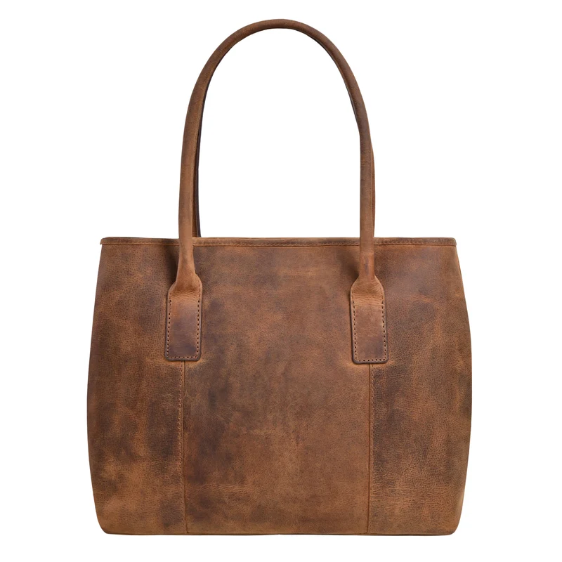 "Janita" Shopper Damen Groß Leder