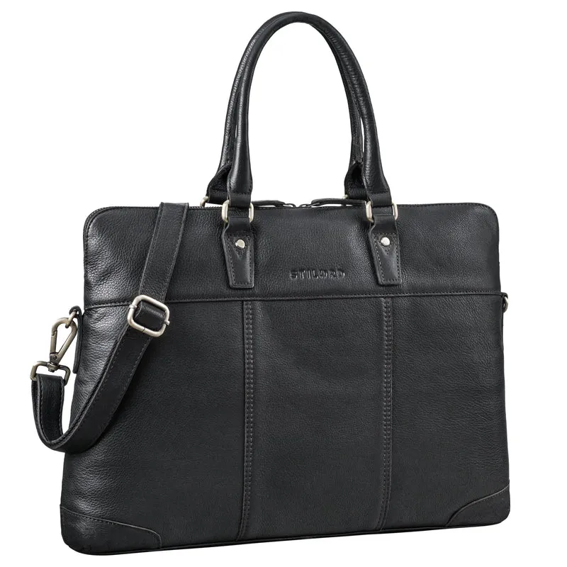 "Charlize" Moderne Leder Business Laptoptasche 13 - 15.6 Zoll Damen