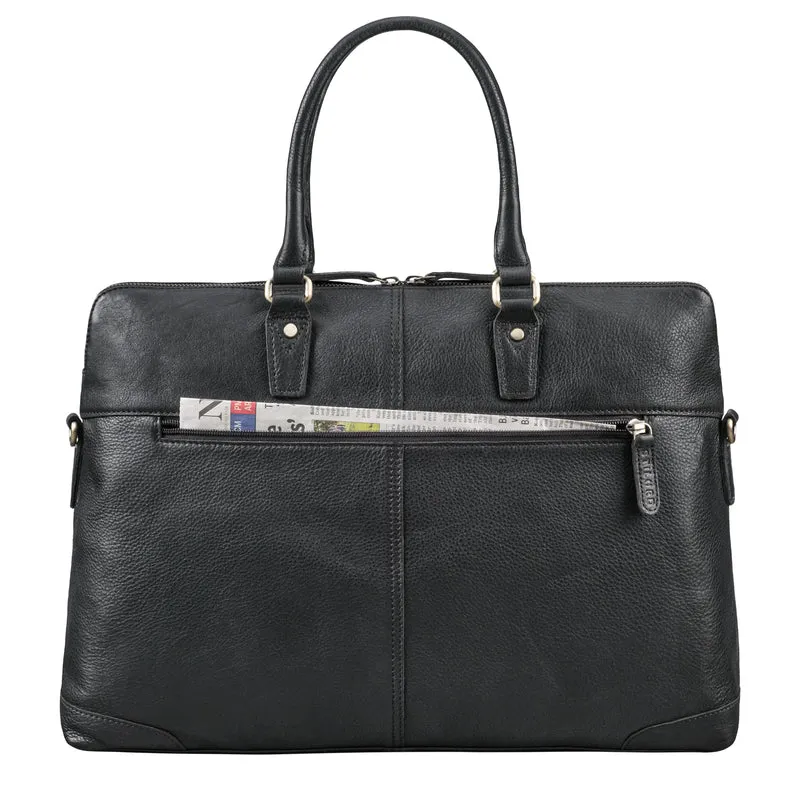 "Charlize" Moderne Leder Business Laptoptasche 13 - 15.6 Zoll Damen