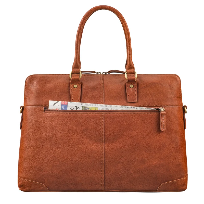 "Charlize" Moderne Leder Business Laptoptasche 13 - 15.6 Zoll Damen